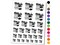 Peanut Butter and Jelly Best Buds Friends Temporary Tattoo Water Resistant Fake Body Art Set Collection